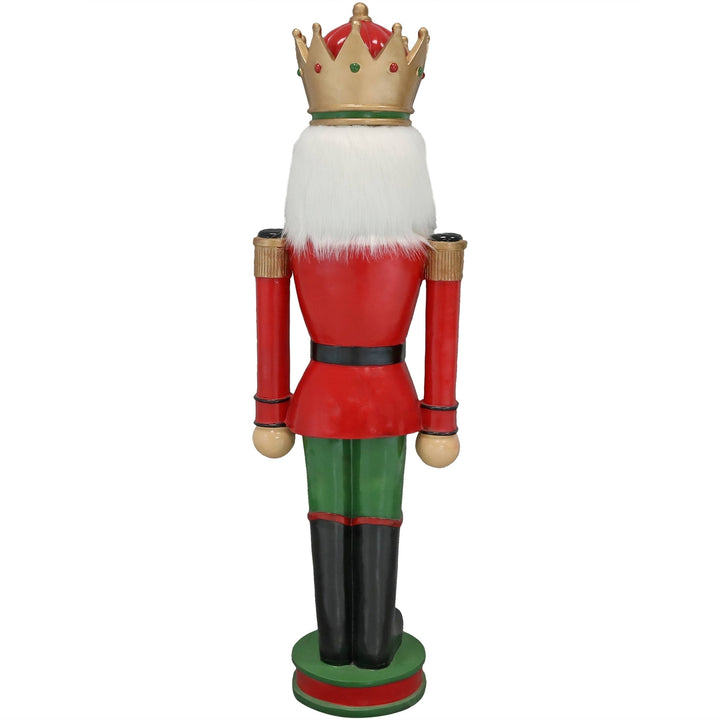 Sunnydaze Matthias the Prince Outdoor Nutcracker - 35 in - Set of 2 Image 6