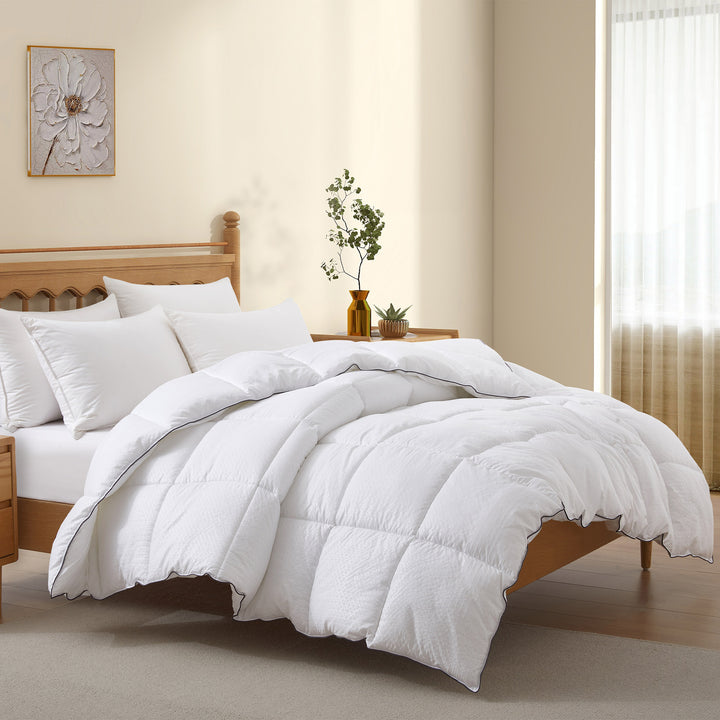 Puredown All Seasons Down Alternative Comforter Twin Full Queen King Sizes Image 3