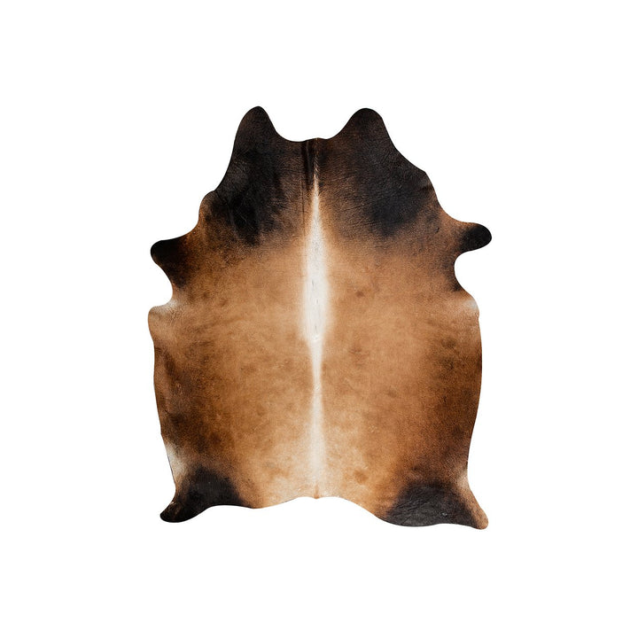 Natural Cowhide Rug Kobe 1-Piece Norman Tan Handmade Brazilian Stain-Resistant Image 3