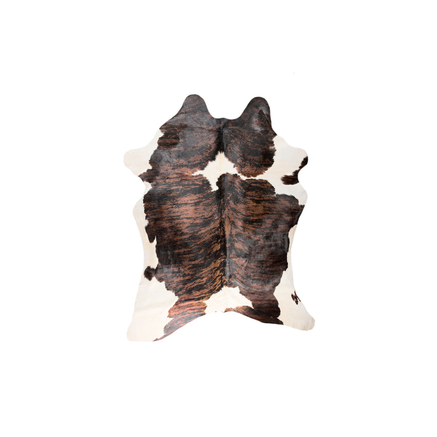 Natural  Kobe Cowhide Rug  1-Piece  Tournesol brown/white Image 1