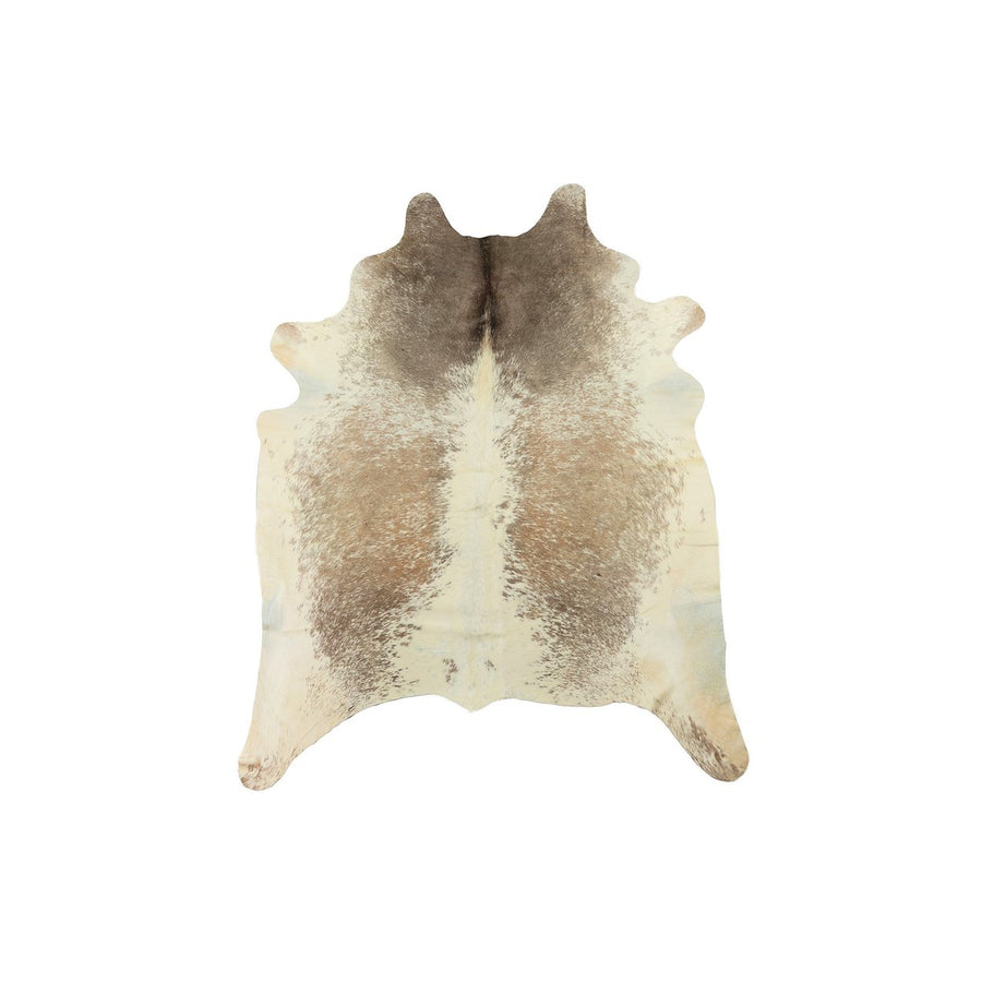 Natural  Kobe Cowhide Rug  1-Piece  S and p tan/white Image 1