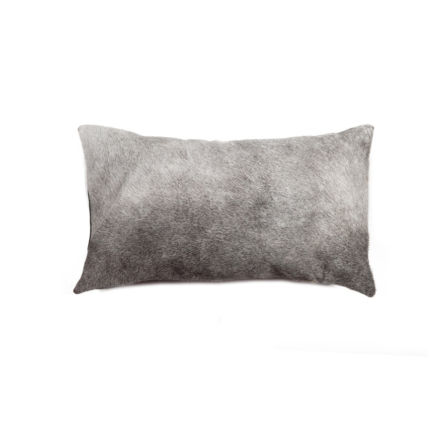 Natural  Torino Cowhide Pillow  1-Piece  Grey Image 1