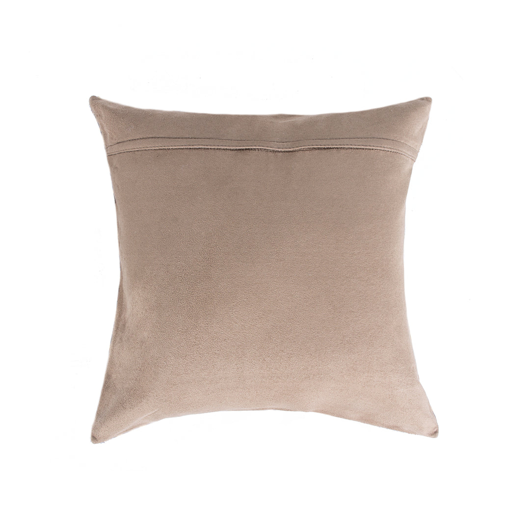 Natural  Torino Madrid Cowhide Pillow  1-Piece  18"x18" Image 3