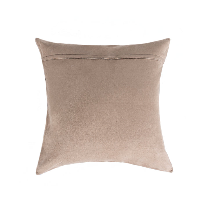 Natural  Torino Madrid Cowhide Pillow  2-Piece  18"x18" Image 5