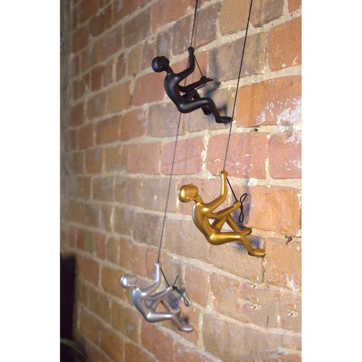 Climbing Man  Classic Wall-Art Sculpture  1-Piece  2 Image 5