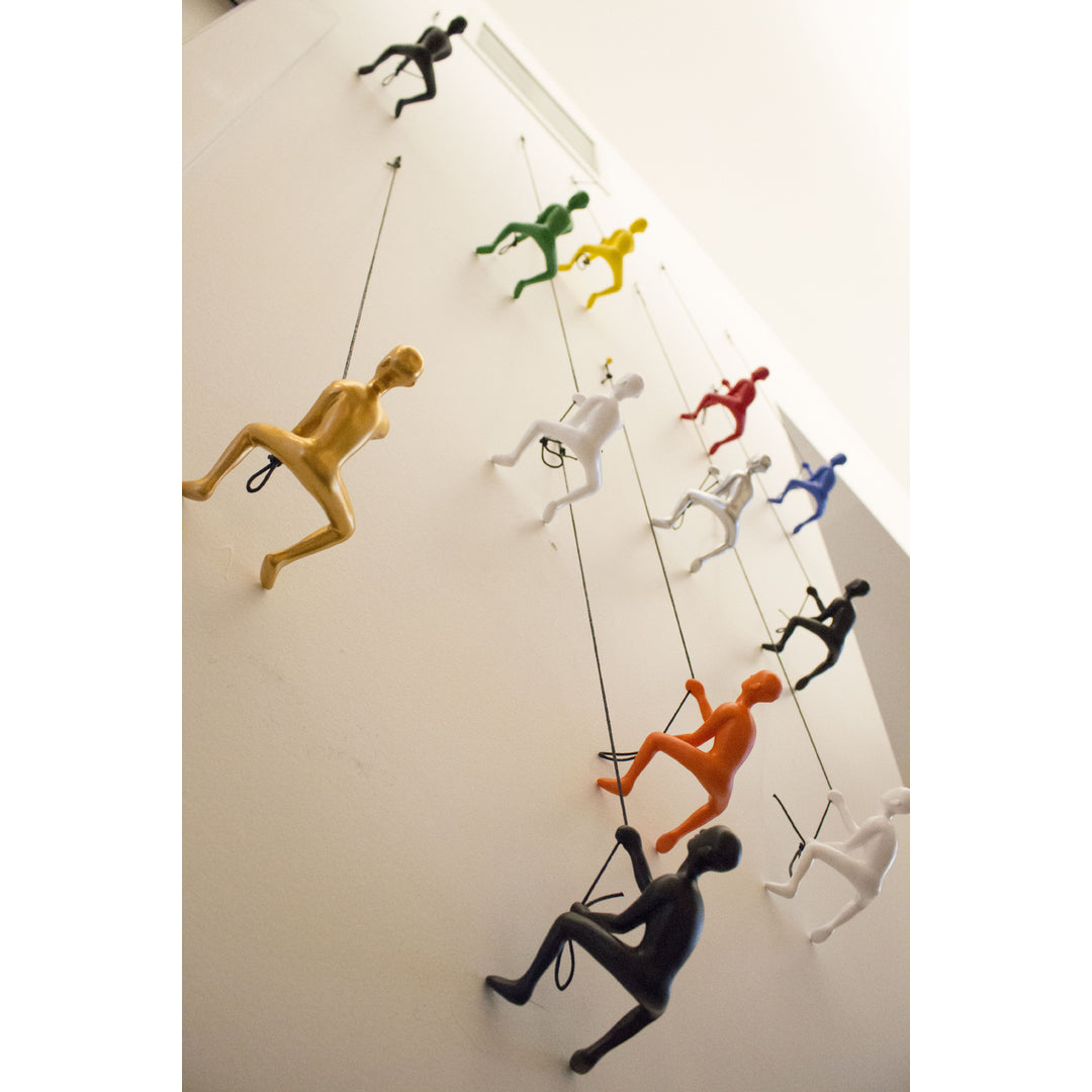 Climbing Man  Classic Wall-Art Sculpture  1-Piece  2 Image 9