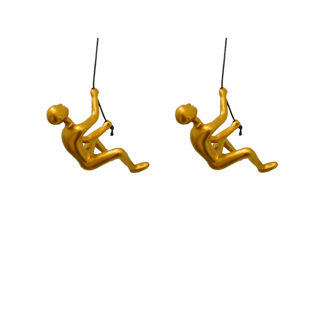 Climbing Man  Classic Wall-Art Sculpture  2-Piece Image 6