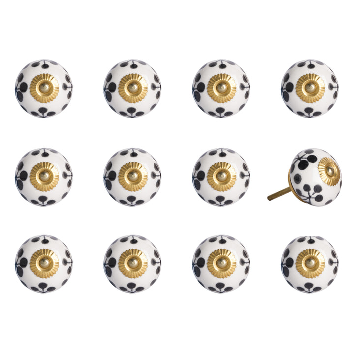 Knob-It  Classic Cabinet and Drawer Knobs  12-Piece  3 Image 1