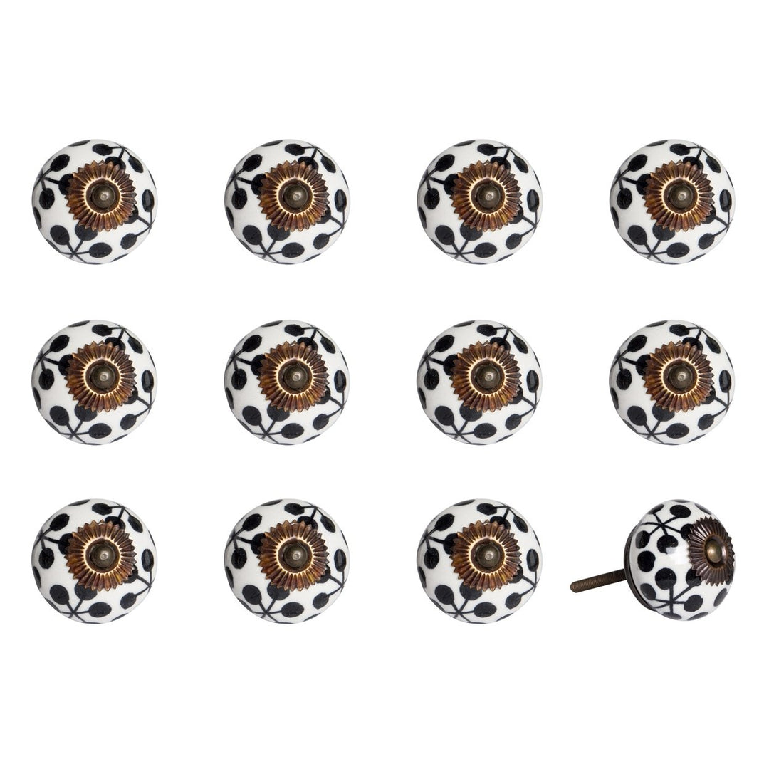 Knob-It  Classic Cabinet and Drawer Knobs  12-Piece  8 Image 1