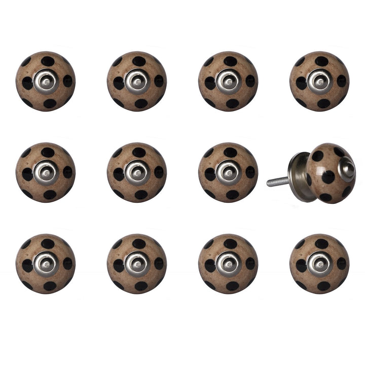 Knob-It  Classic Cabinet and Drawer Knobs  12-Piece  14 Image 1
