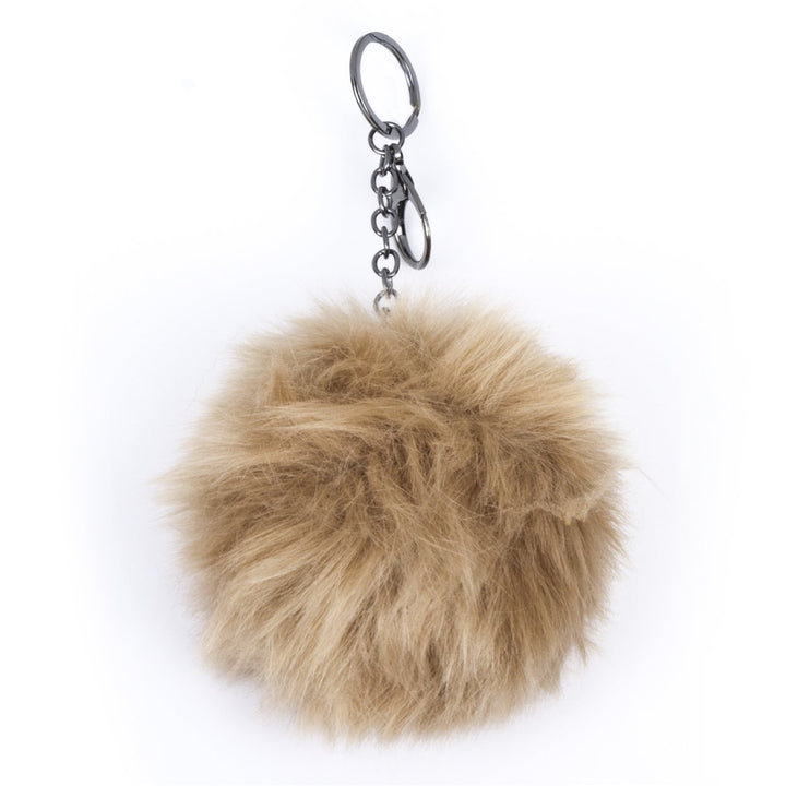 Luxe Fashion Faux faux Pom-Pom 3" Plush 1-Piece Accessory Multi-Color Options Image 1