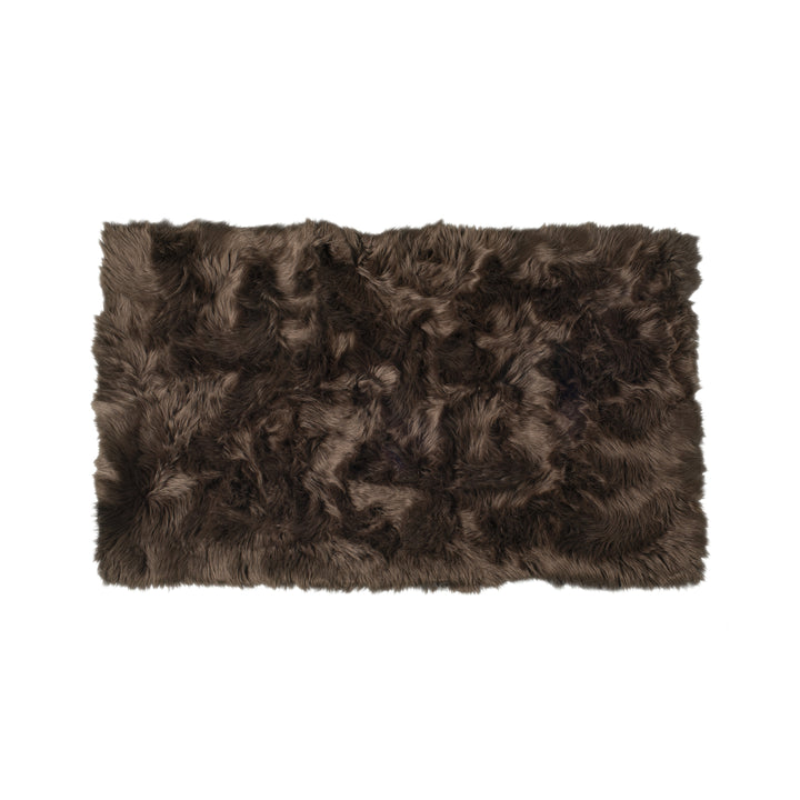 Luxe Hudson Faux Sheepskin Trio Rug 3x5 Natural Soft Area Rug Image 7