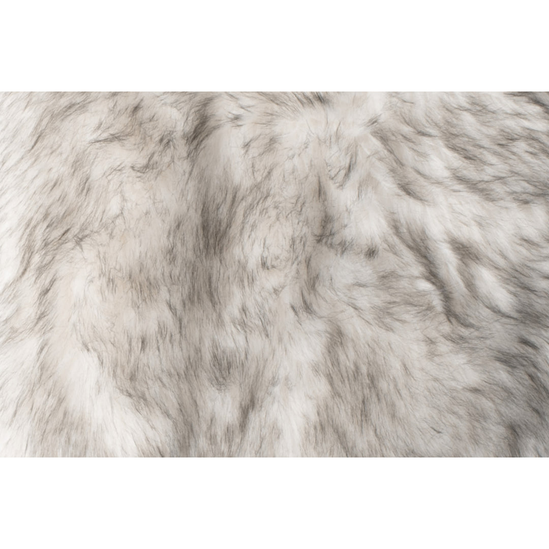 Luxe Laredo Faux Sheepskin Chair Pad 17x17 2-Piece Micro Suede Image 6