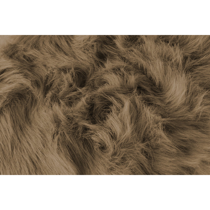 Luxe  Laredo Faux Sheepskin Chair Pad  4-Piece  17"x17"  4 Image 7