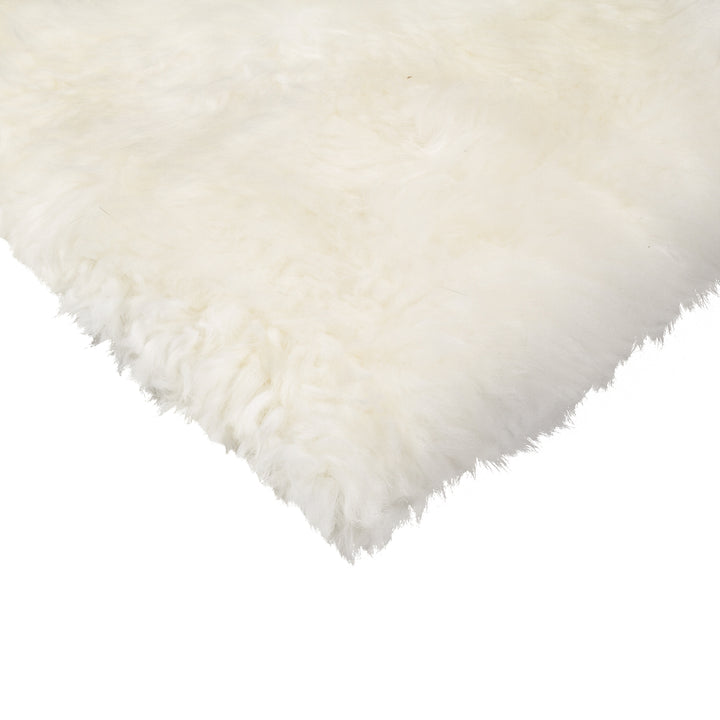 Zealand Sheepskin Chair Pad 17x17 inch 100% Natural Soft Wool Anti-Skid Backing Image 2