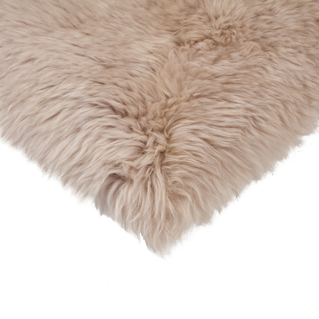 Zealand Sheepskin Chair Pad 17x17 inch 100% Natural Soft Wool Anti-Skid Backing Image 7