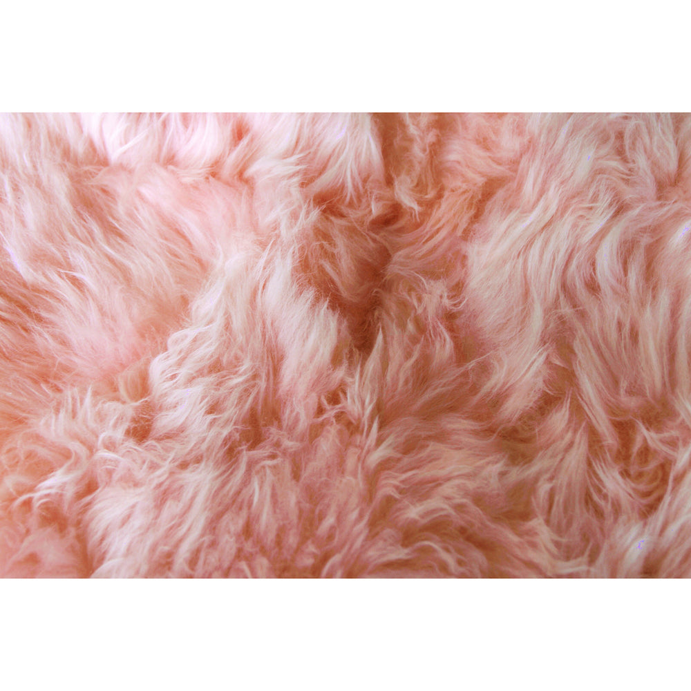 Natural  Zealand Sheepskin Rug 5x6 Feet 100% Natural faux Image 2