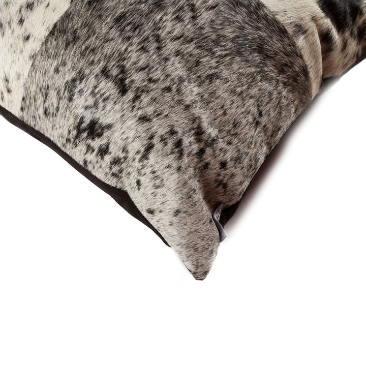 Torino Cowhide Pillow Set 18x18 Natural Color 100% Indian Cowhide 2-Piece Image 2