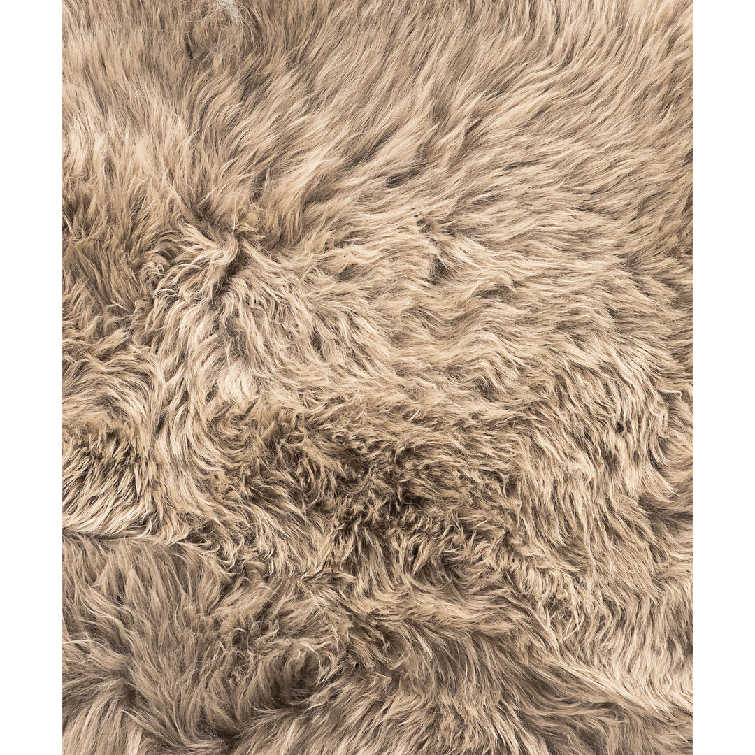 Milan Sheepskin Rug Vole 2x3 Natural Soft Luxury Decor Area Carpet Image 2