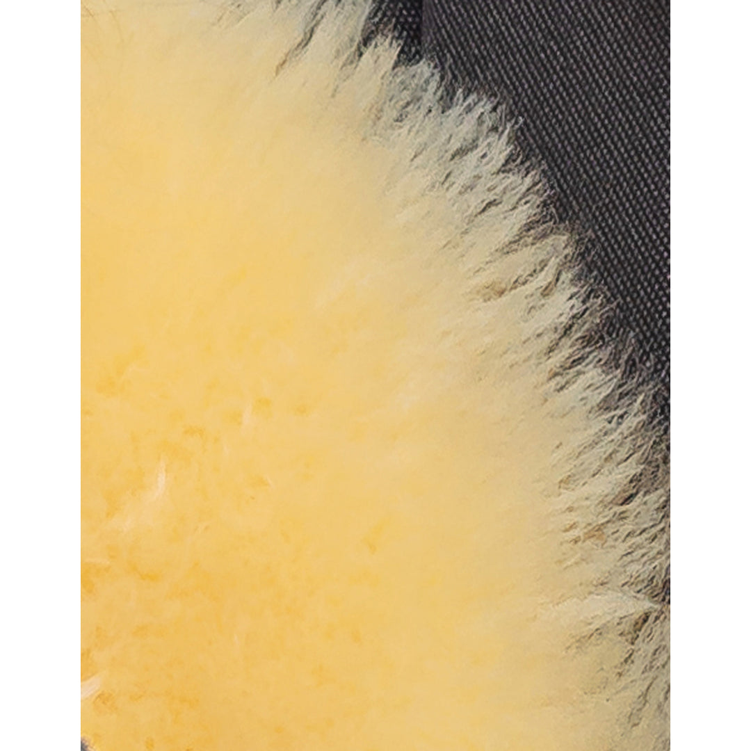 Natural Lambskin Baby Rug Cozy Cornsilk Cream 2x3 Sheepskin Playmat Image 6