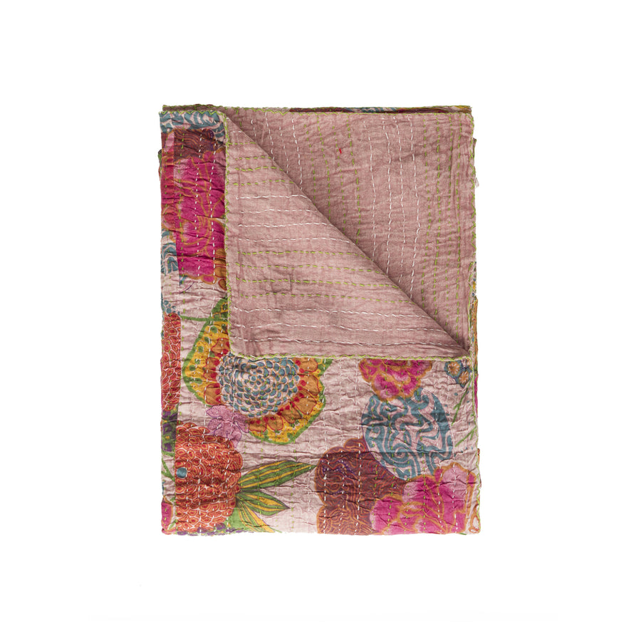 Taj Hotel Home Decor Kantha Cotton Throw | 1-Piece | 50"x70" | 7 Image 1