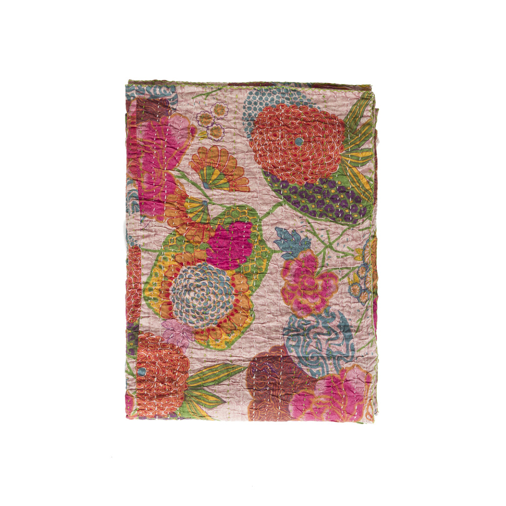 Taj Hotel Home Decor Kantha Cotton Throw | 1-Piece | 50"x70" | 7 Image 2