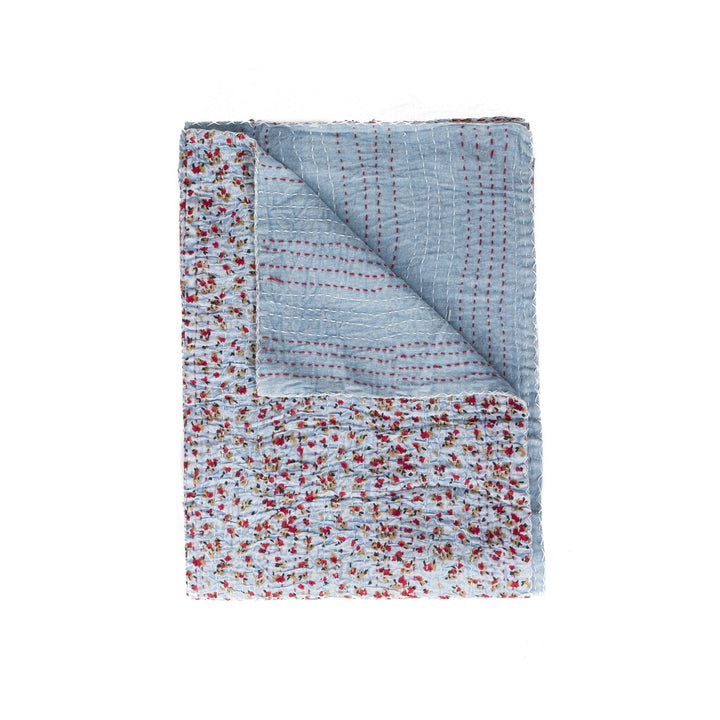 Taj Hotel Home Decor Kantha Cotton Throw | 1-Piece | 50"x70" | 8 Image 1