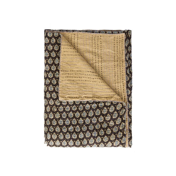 Taj Hotel Home Decor Kantha Cotton Throw | 1-Piece | 50"x70" | 7 Image 11