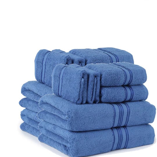 12-Piece Towel Set 100% Ringspun Cotton Bath Hand Washcloths Soft Absorbent Image 2