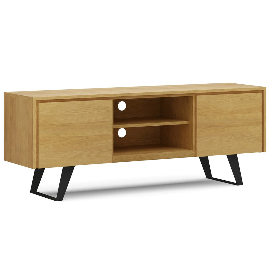 Lowry TV Media Stand in Oak Image 1