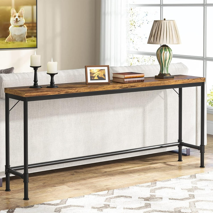 Tribesigns 70.9" Extra Long Console Table, Narrow Long Sofa Table Behind Couch Entryway Hallway Table Image 4