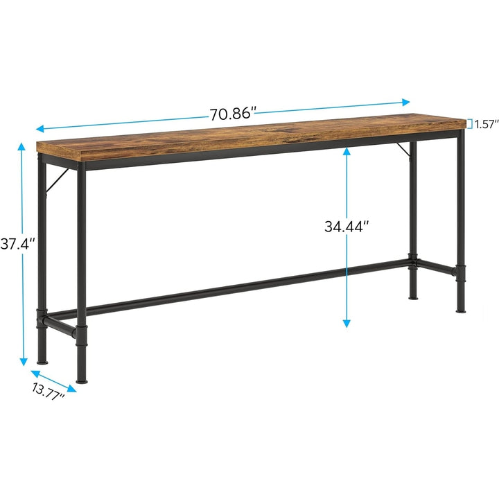 Tribesigns 70.9" Extra Long Console Table, Narrow Long Sofa Table Behind Couch Entryway Hallway Table Image 6