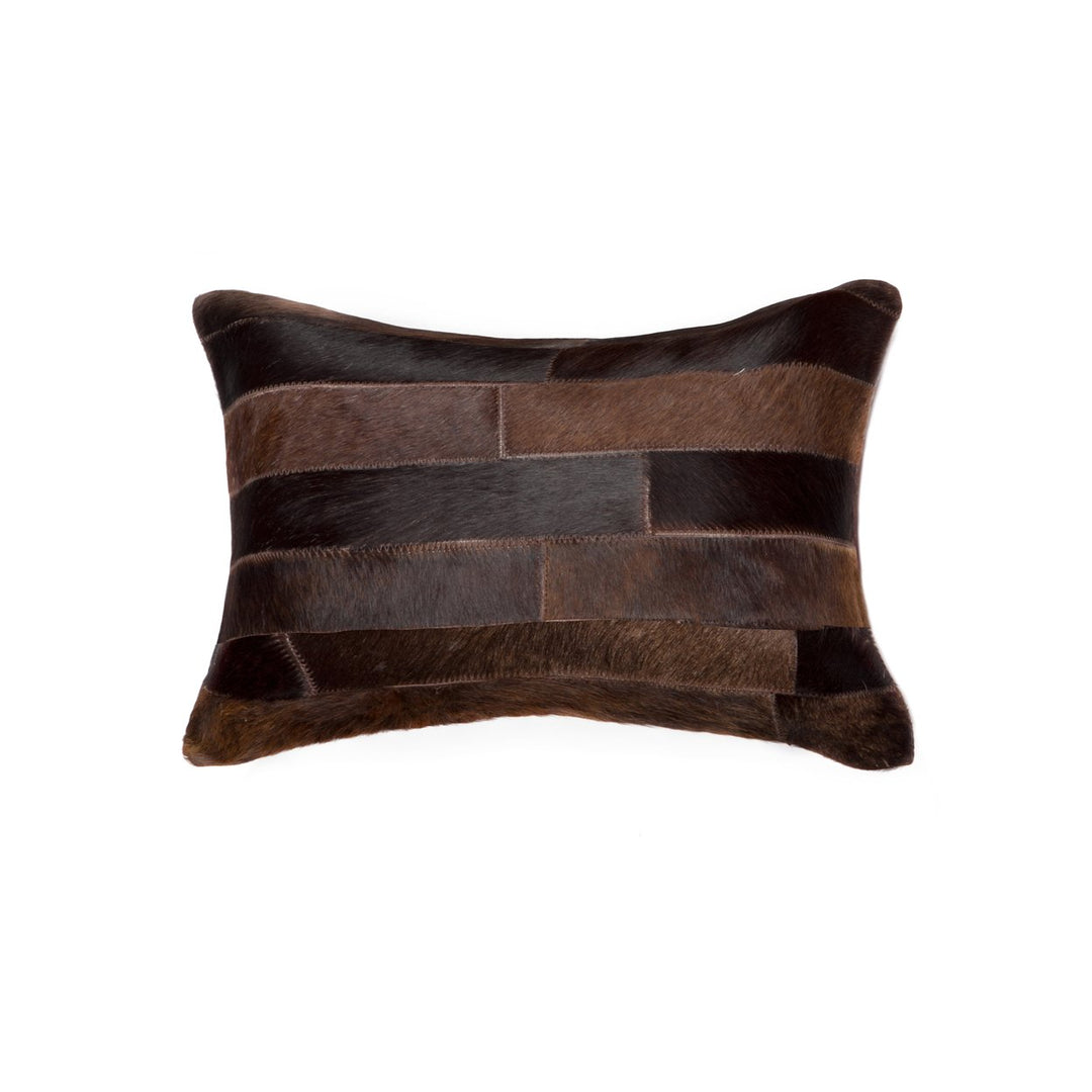 Natural Torino Madrid Cowhide Pillow 1-Piece 12"x20" 2 Image 1