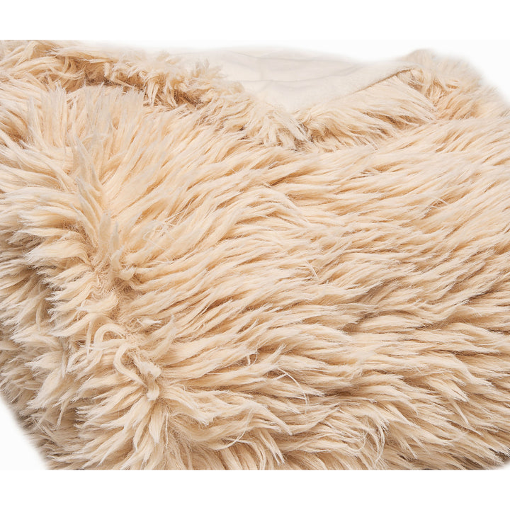 Luxe Faux faux Throw 50x60 Soft Sheepskin 1-Piece Classic Style Image 8