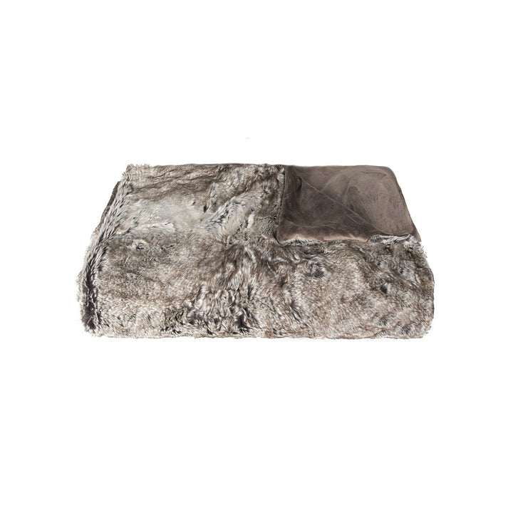 Luxe Home Decor Signature Faux Fur Throw | 1-Piece | 50"x60" | 2 Image 1