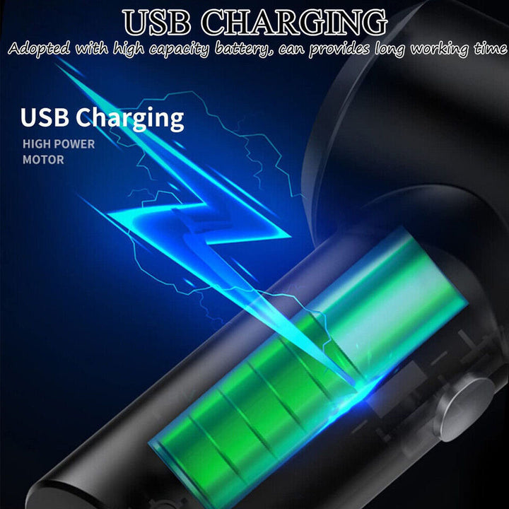 3 in 1 Upgrade Car Vacuum Cleaner Air Suction Wireless Handheld Rechargeable Image 5