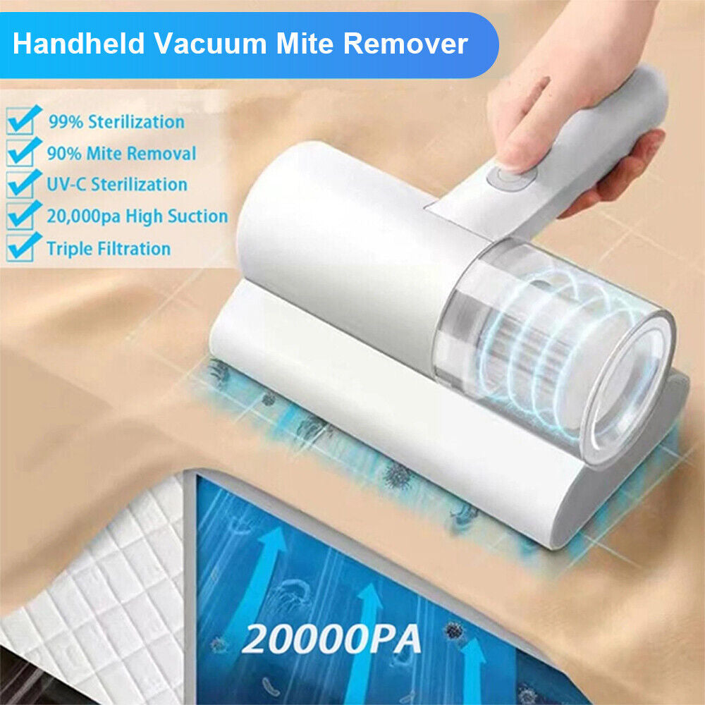 Effective Handheld Mite Remover Home Bed UV Mattress Vacuum Cleaner Image 1