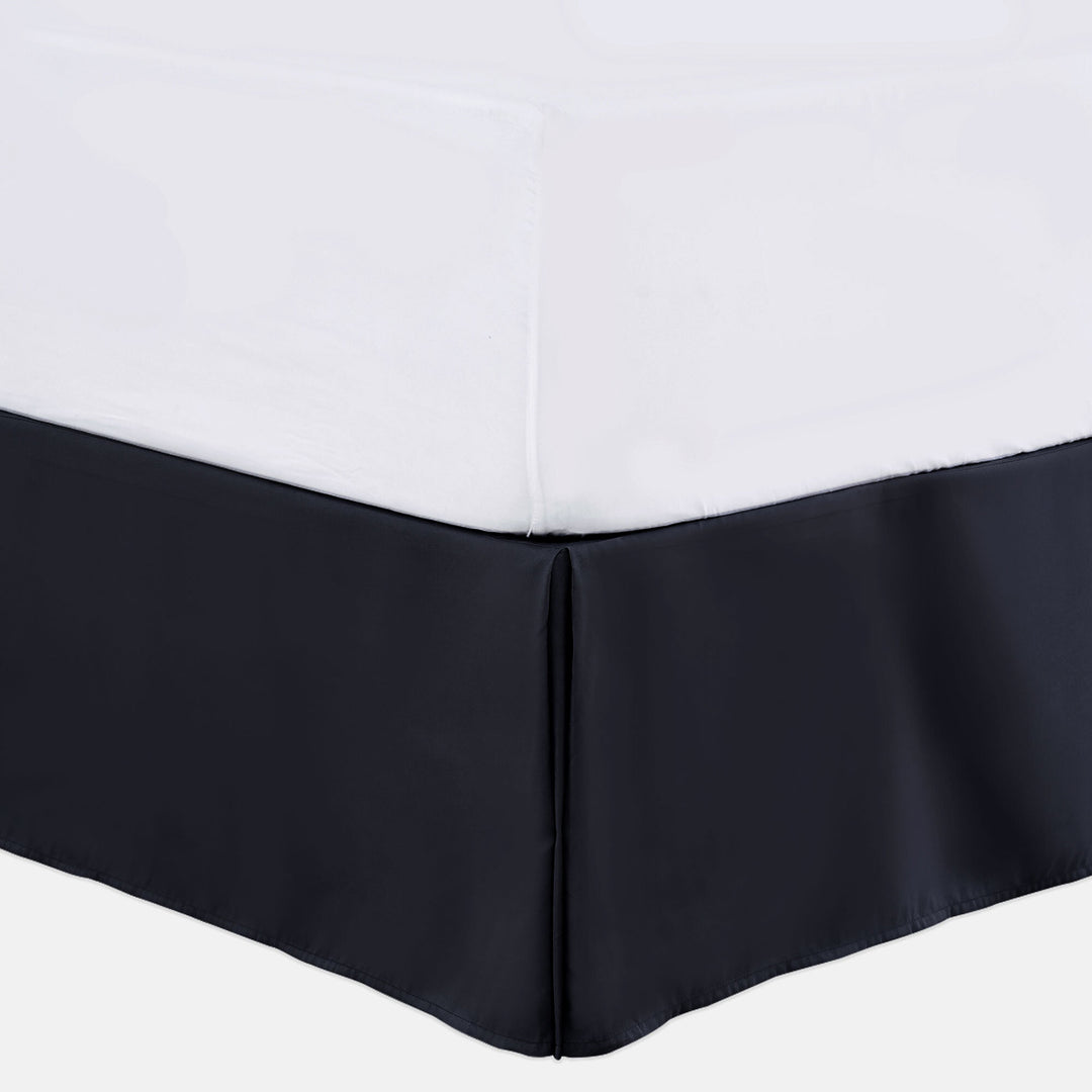 Bed Skirt Long Staple Fiber - Durable and Quadruple Pleated Image 8