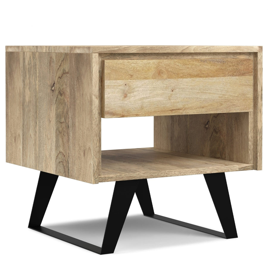 Lowry End Table in Mango Image 1