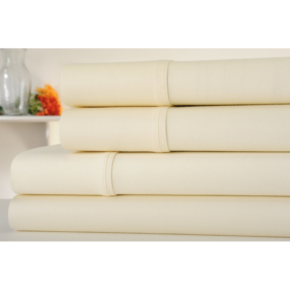 Luxury Home 1000 Thread Count Sateen Cotton Sheet Set Image 2