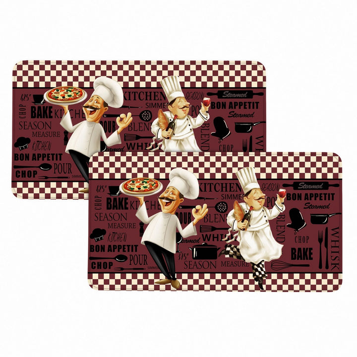 Bibb Home Anti Fatigue Foam Oversized Kitchen Mat Image 10