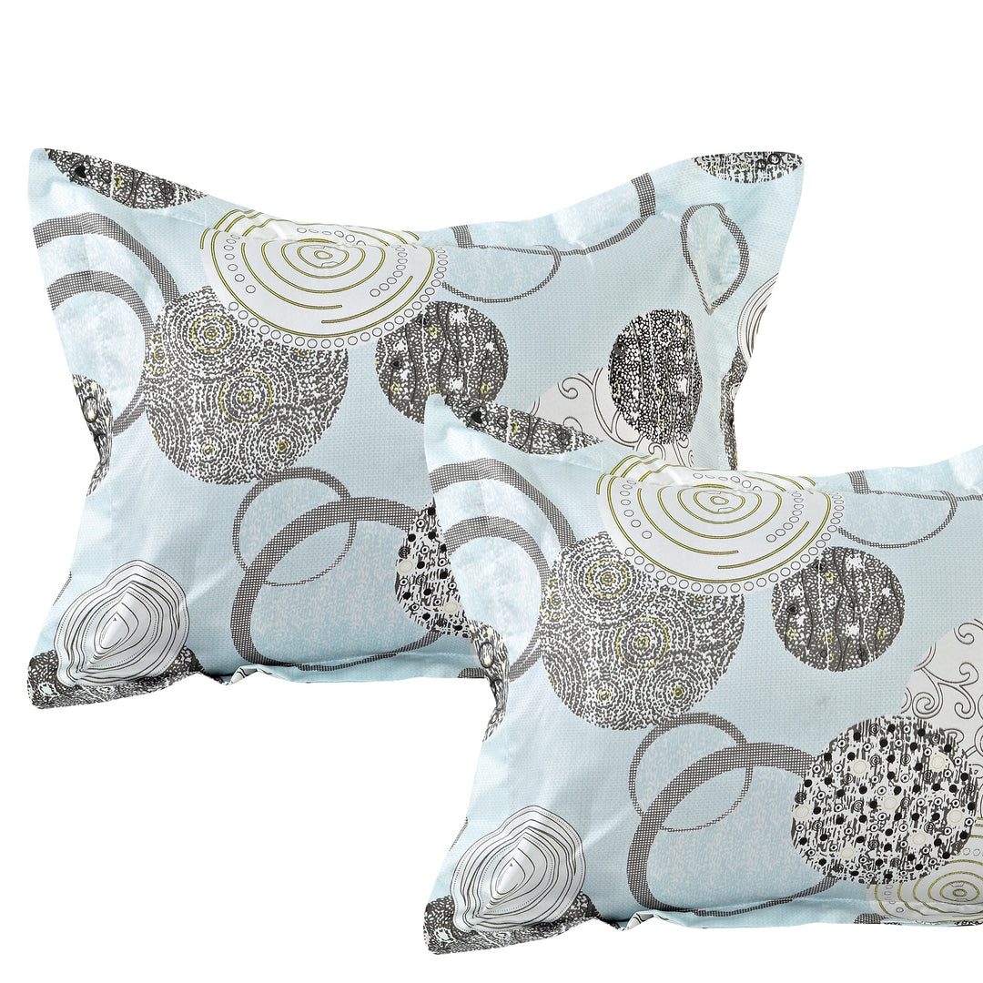 Bibb Home 8 Piece Comforter Set with Decorative Pillows Image 5