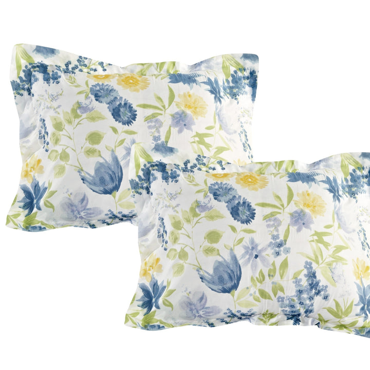 Bibb Home 8 Piece Comforter Set with Decorative Pillows Image 7