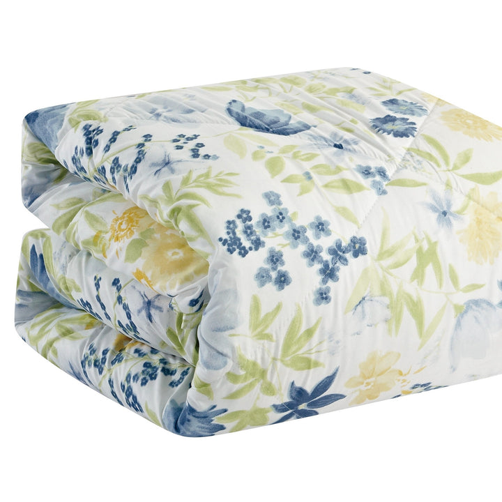 Bibb Home 8 Piece Comforter Set with Decorative Pillows Image 11