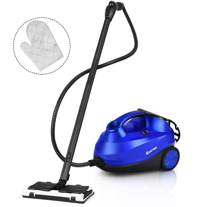 Costway 2000W Heavy Duty Steam Cleaner Mop Multi-Purpose W/19 Accessories Blue Image 3