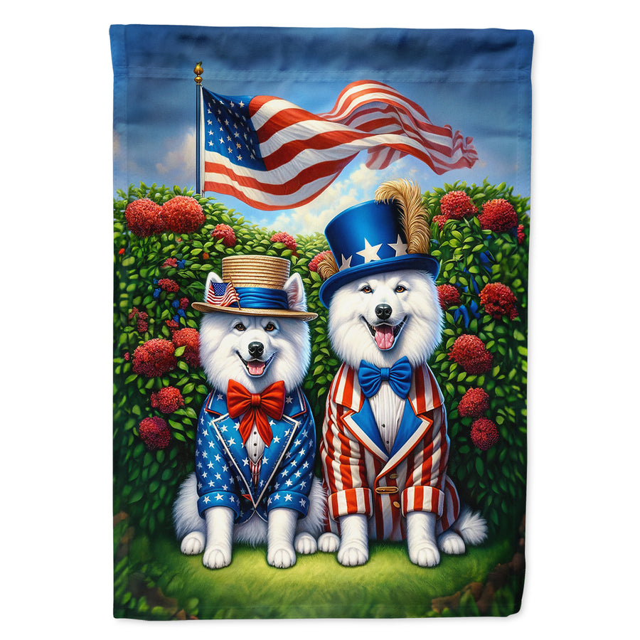 All American American Eskimo Garden Flag Image 1