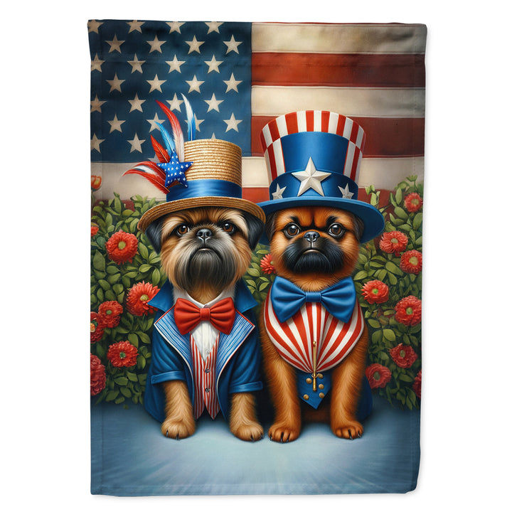 All American Brussels Griffon House Flag Image 1