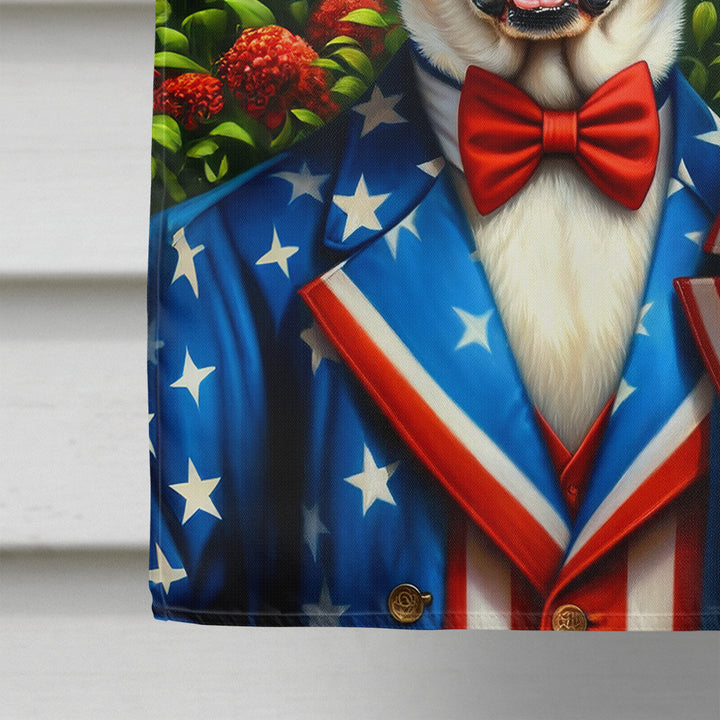 All American Labrador Retriever House Flag Image 4