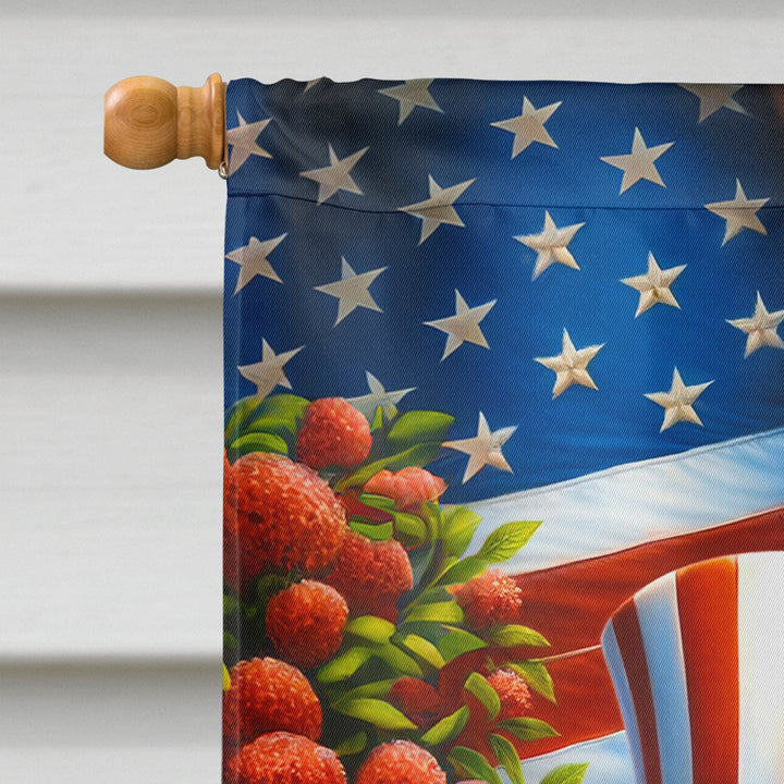 All American Poodle House Flag Image 3