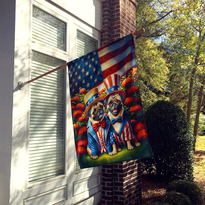 All American Pug House Flag Image 2